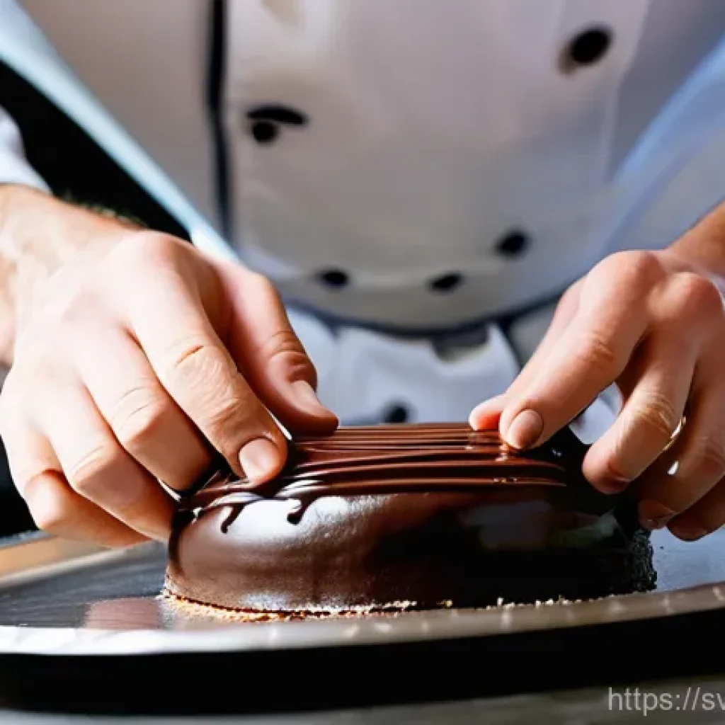 디저트 전문가의 해외 인증 자격증 - **Prompt 1: The Artisan's Touch**
    "A highly skilled pastry chef, wearing a clean, professional c...