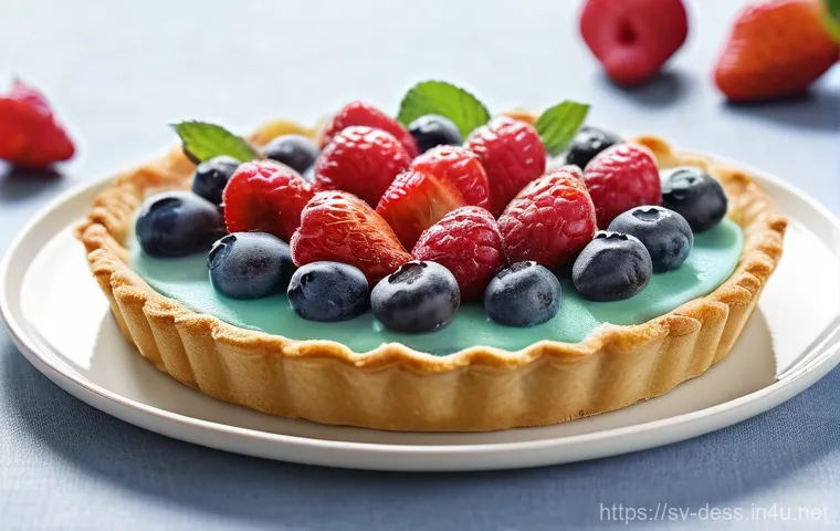 디저트 전문가의 시즌별 매출 전략 - **Vibrant Summer Berry Tart:**
    A stunning, high-definition photograph of an exquisitely crafted ...