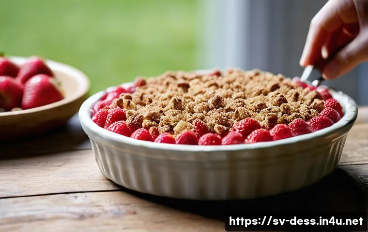 디저트 트렌드 분석과 적용법 - A close-up, brightly lit shot of a homemade Swedish dessert, emphasizing local and seasonal ingredie...